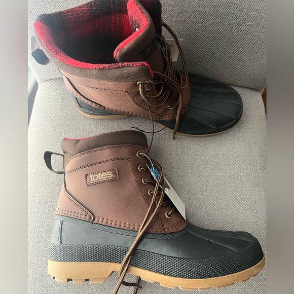 NWT Totes Men’s Duck Boots. Size 8 & 12 - Picture 5 of 12